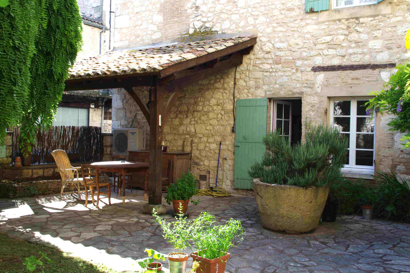 gîte de vacances à Villeréal avec jardin