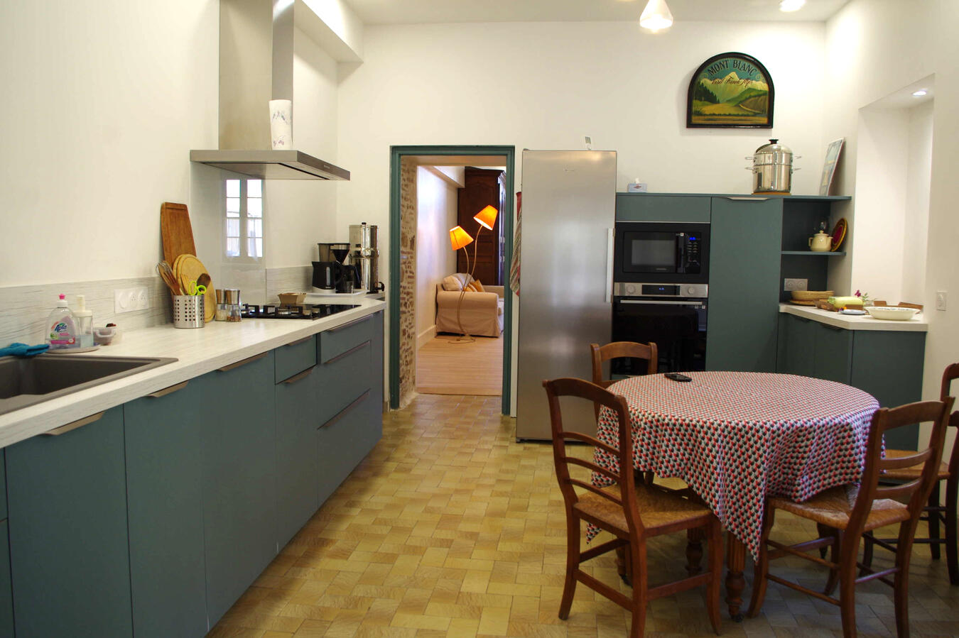 gîte avec grande cuisine à Villeréal