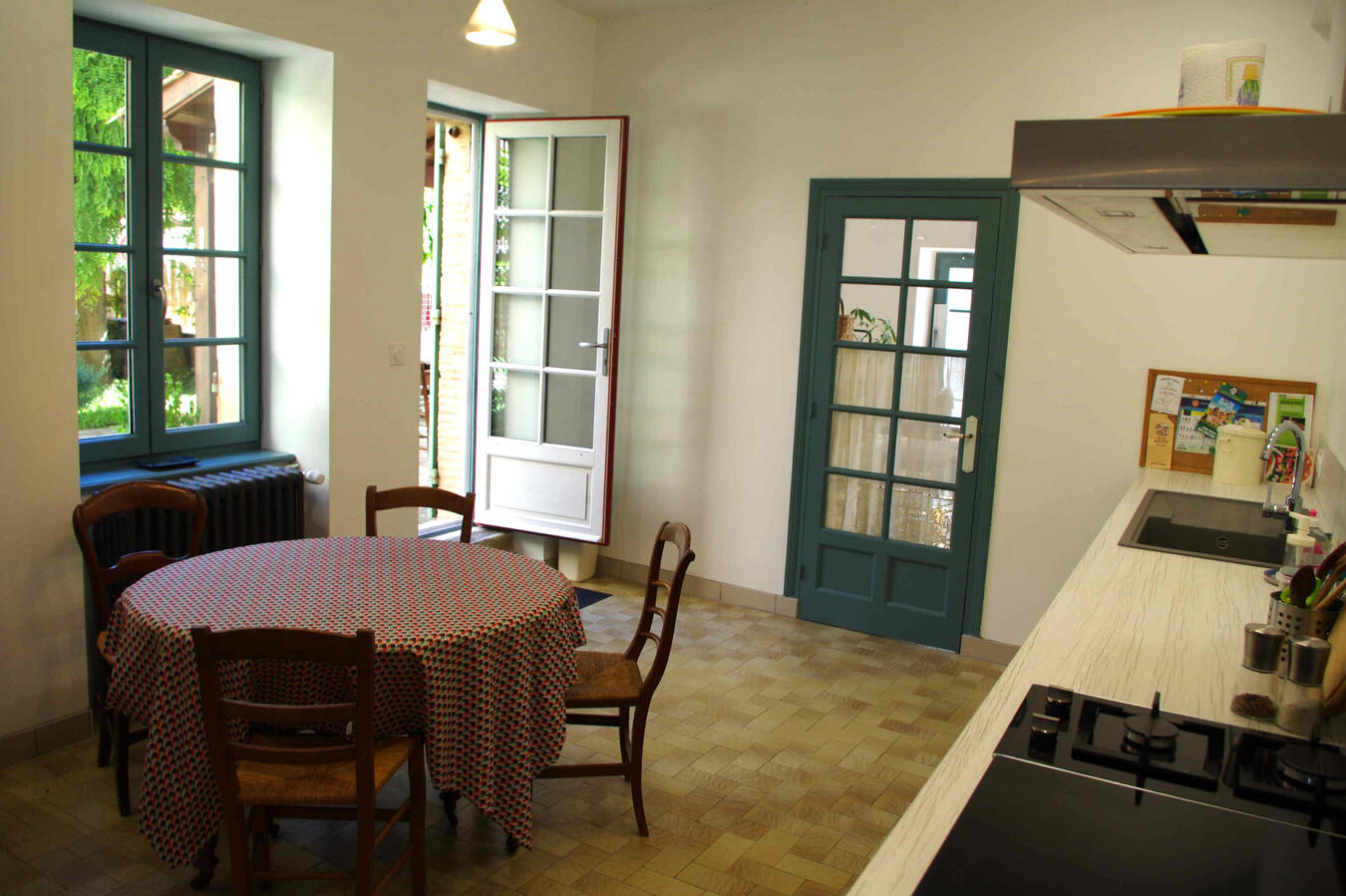 gîte avec grande cuisine à Villeréal